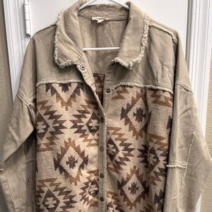 mystree Aztec Print
Shacket